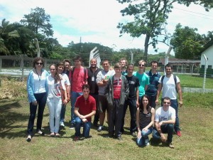 Delegação do IFC Luzerna em Araquari: participação em mostra nacional reuniu 10 trabalhos do câmpus (Divulgação)