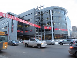 Fachada da Escola de Tecnologia Superior, em Montreal