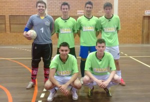 Equipe “Tu¶ Guarani” é a nova classificada do futsal (Foto: Prof. Humberto Luis de Cesaro)